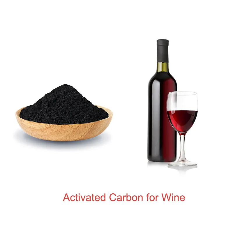 wood activated carbon for wine