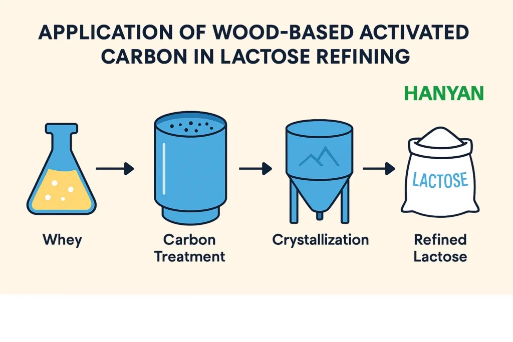 Activated Carbon for Lactose Refining