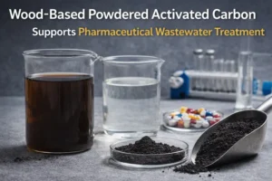 Wood-Based Powdered Activated Carbon for Pharmaceutical Wastewater Treatment
