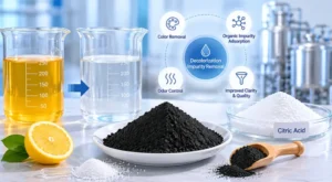 wood-activated-carbon-for-citric-acid-decolorization